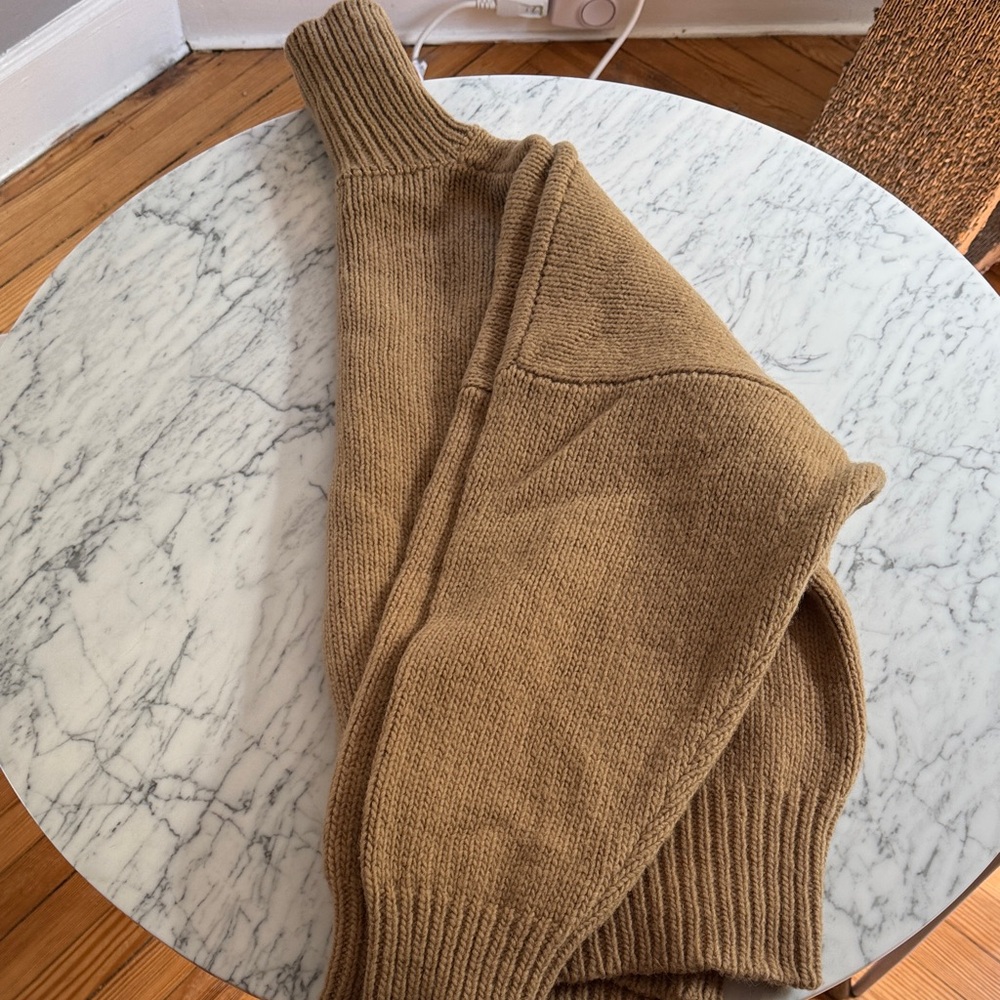 Babaa Tan Turtleneck Sweater